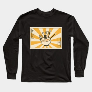 ramen vintage Long Sleeve T-Shirt